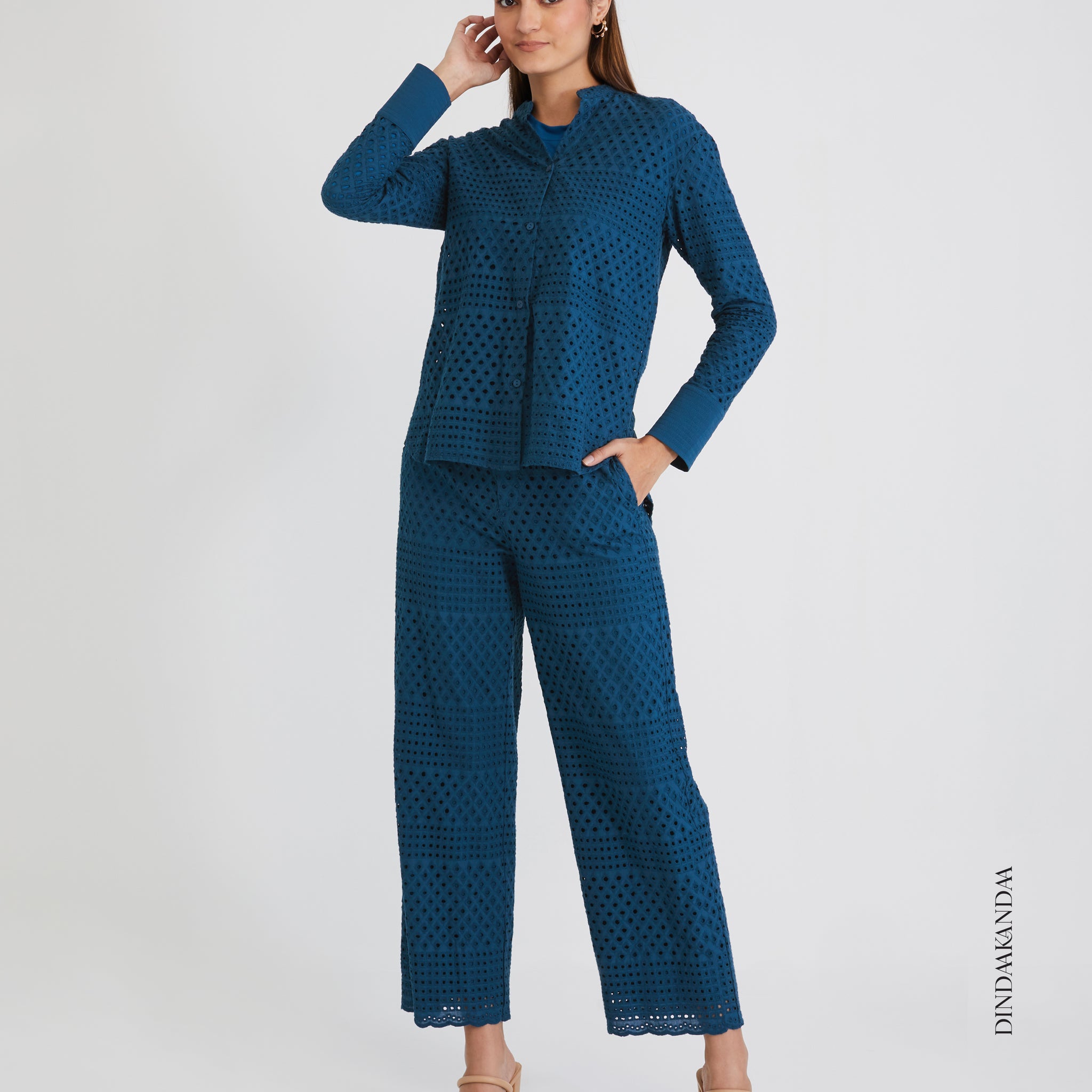 Judy in Teal