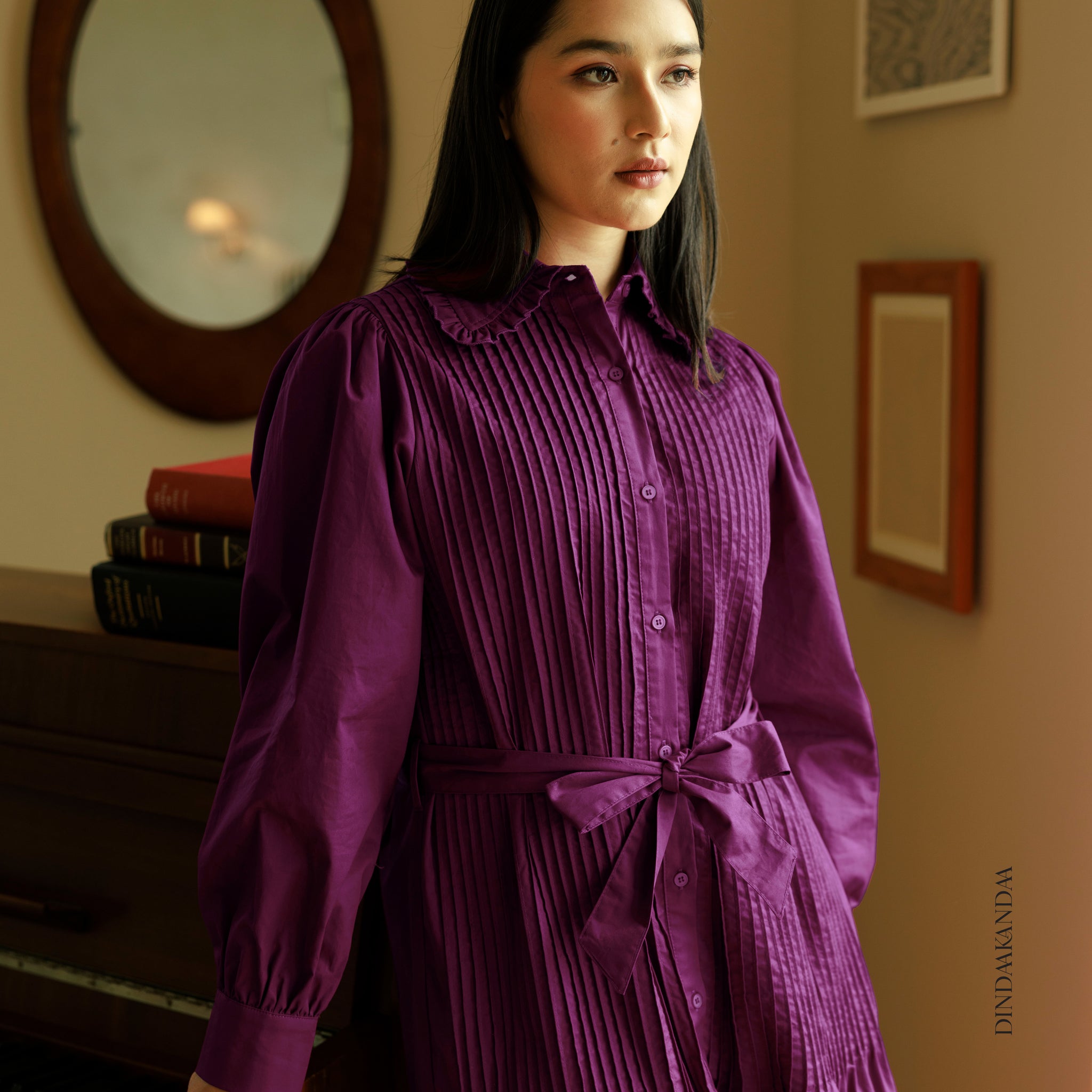 Lena in Purple